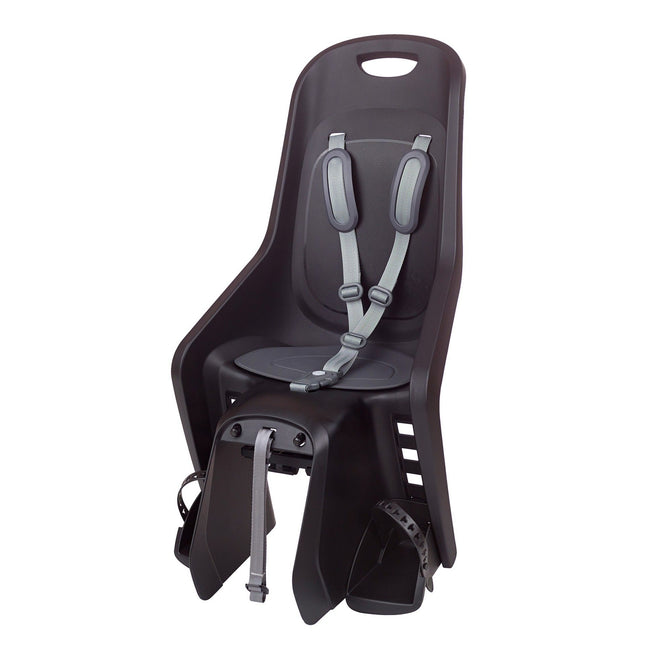 Polisport Bubbly Maxi Child Bicycle Seat for MIK HD Rack - Black/Dark Grey