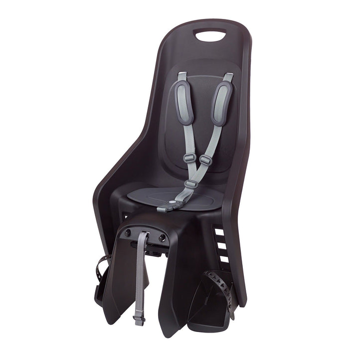 Polisport Bubbly Maxi Child Bicycle Seat for MIK HD Rack - Black/Dark Grey
