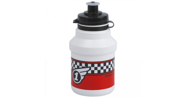 Children's Polisport Race Water Bottle 350ml - White