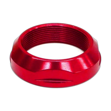 CYCLING COMPONENTS Lock Nut Alloy Red 1 1/8" 25.4mm Handlebar Stem Cap For Bike Repair Maintenance