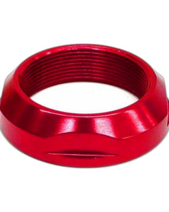 CYCLING COMPONENTS Lock Nut Alloy Red 1 1/8" 25.4mm Handlebar Stem Cap For Bike Repair Maintenance
