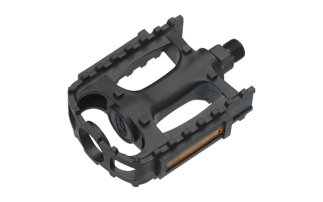 VP PEDALS 1/2" MTB one piece PP body, (toe clip attachable)