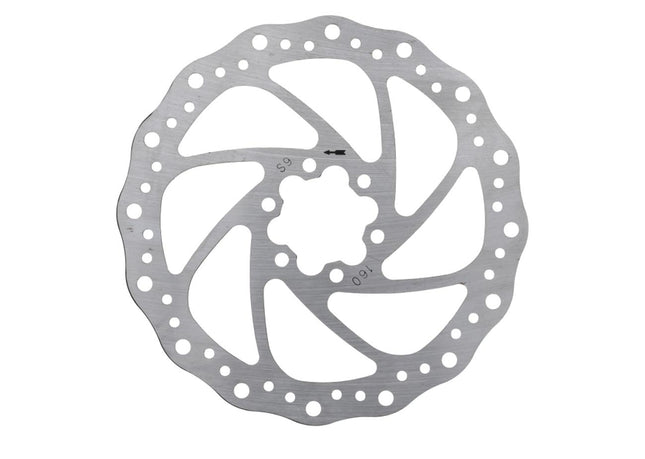 BRAKCO DISC ROTOR 140mm, Includes bolts, Wave design