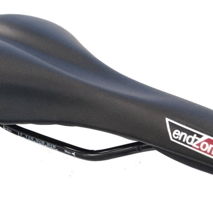 Velo SADDLE, Road/RACER, 275 x W125mm, ALL Black, End Zone