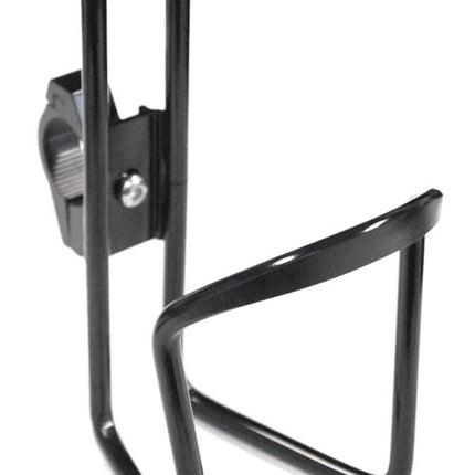 Pro Series Alloy Handlebar-Mount Bicycle Bidon Cage - Black