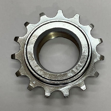Dicta Bicycle Freewheel 15T 3/32 Inch 4-Notch CNC-Machined - Silver