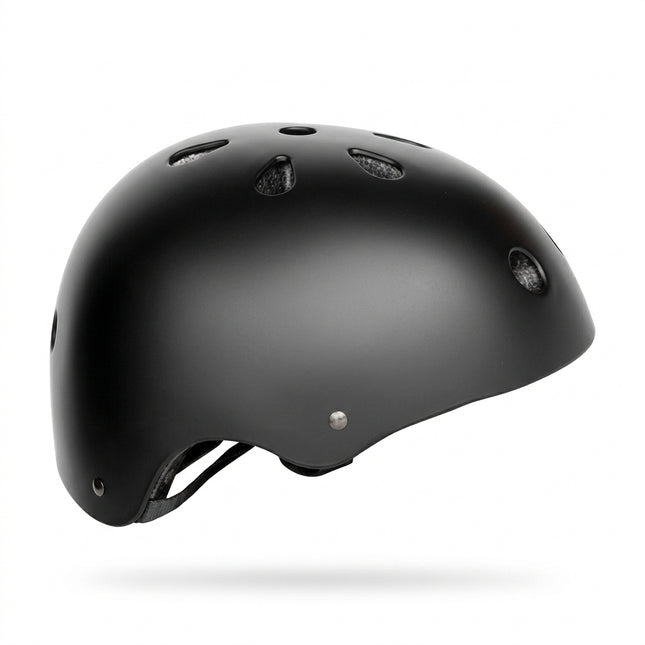 CSA BMX Bicycle Helmet - Large 59-61cm - Matt Black