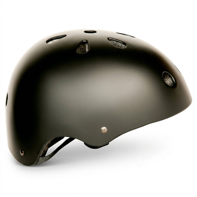 CSA BMX Bicycle Helmet - Matt Black - 55-58cm Small/Medium
