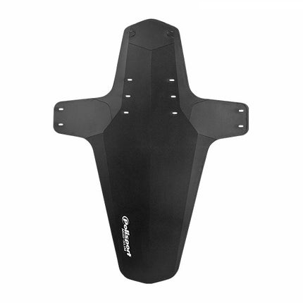 MUDGUARD, Dual Purpose, front MTB or rear for saddle rail, (use "as is" for front or cut to size for rear) BLACK, Quality Polisport product