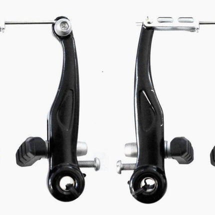Alhonga 101mm Alloy Bicycle V-Brake Set - Front & Rear, Black