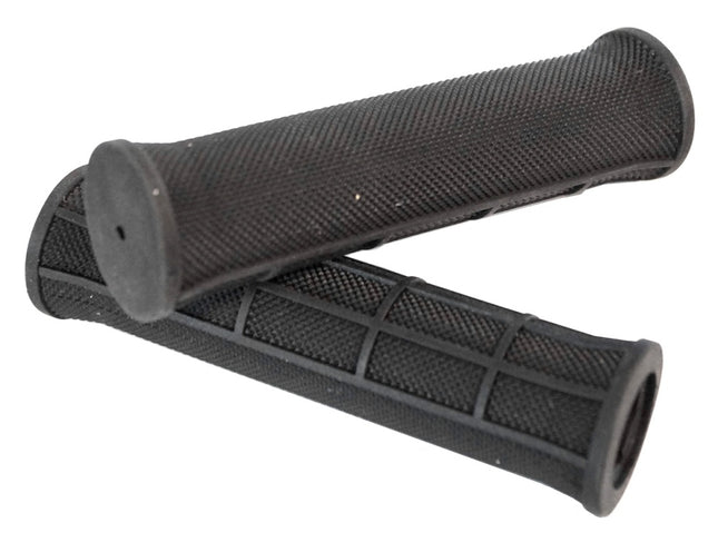 Velo 125mm Half-Waffle MTB Bicycle Handlebar Grips - Black