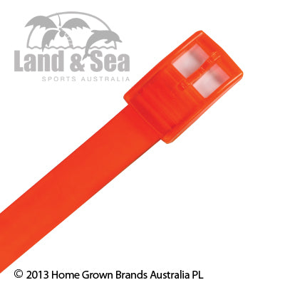 Land & Sea Silicone Belt Orange Diving Accessories & Tools Watersports Gear Dive Snorkel Equipment Buckle Strap