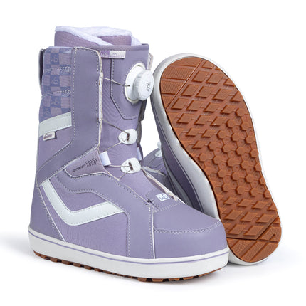 SNOWBOARD BOOTS - S6000 PURPLE (STEEL WIRE STYLE)