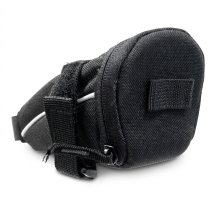 Pro Series KONNIX Medium Bicycle Saddle Bag - Velcro Strap, 150 x 80 x 80mm