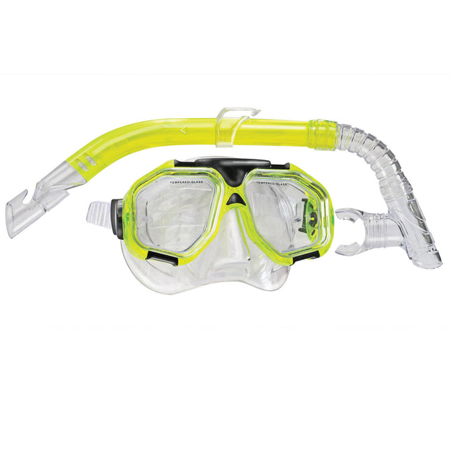 LAND & SEA - DUNK ISLAND MASK/SNORKEL Yelow