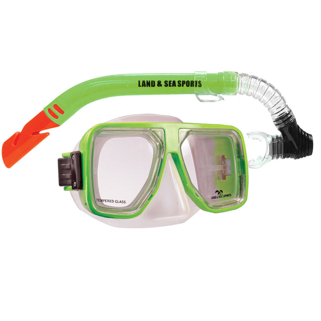 BERMUDA SILIC MASK/SNORK Green