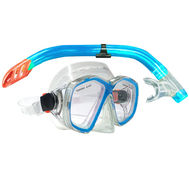 DAINTREE MASK/SNORKL SET Blue
