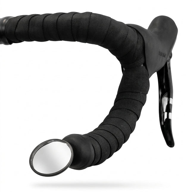 Pro Series Drop Bar Bicycle Mirror - 1.5 Inch Black
