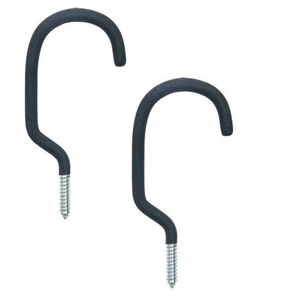 Pro Series Large Heavy-Duty Storage Hooks - Set of 2 - Glossy