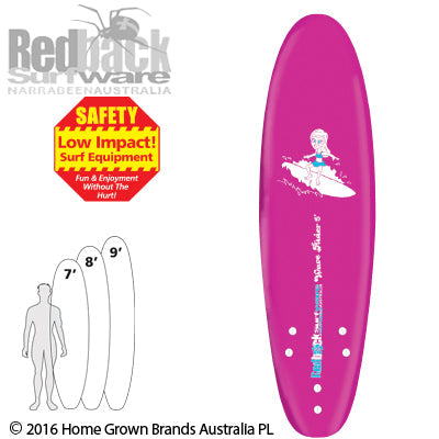 REDBACK - WAVE RIDER 5' SURFBOARD