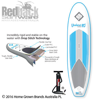 REDBACK - VENTURER INFLATABLE SUP