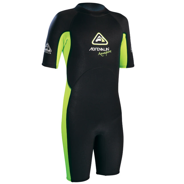 ADRENALIN - WETSUIT - AQUASPORT Jnr SPRING 12 Lime