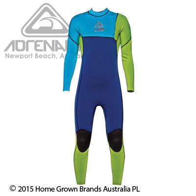 ADRENALIN - WETSUIT - FUZION NOZIP 2mm STEAM