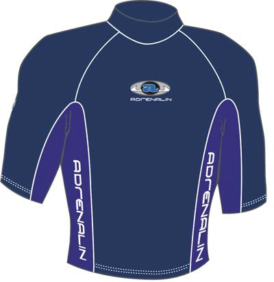 ADRENALIN - RASH VEST MENS X/Lge Black