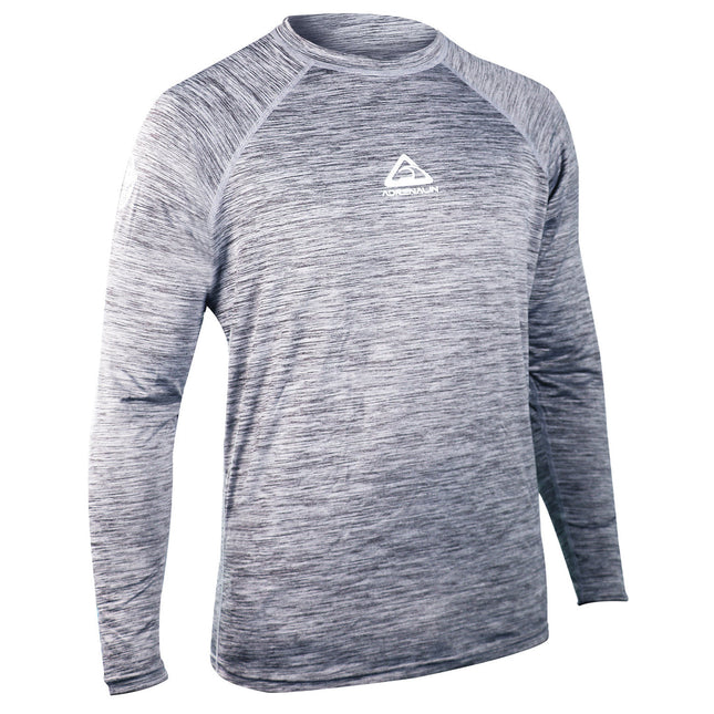 ADRENALIN - SURF - T ADULT L/S RASH Grey