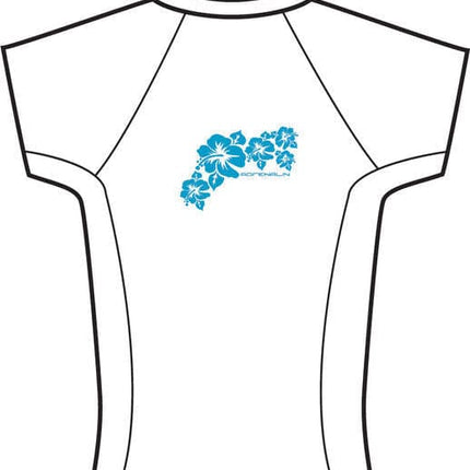 ADRENALIN - LADIES RASH VEST LYCRA CAP SLEEVE