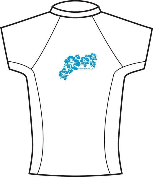 ADRENALIN - LADIES RASH VEST LYCRA CAP SLEEVE