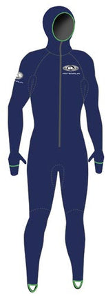 ADRENALIN - ADULT HOODED LYCRASUIT XS NVY