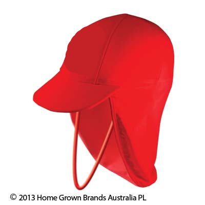 ADRENALIN Lycra Peak Cap for Adults - Watersports Sun Protection Headwear with Neck Cover and Chin Strap for Diving and Swimming