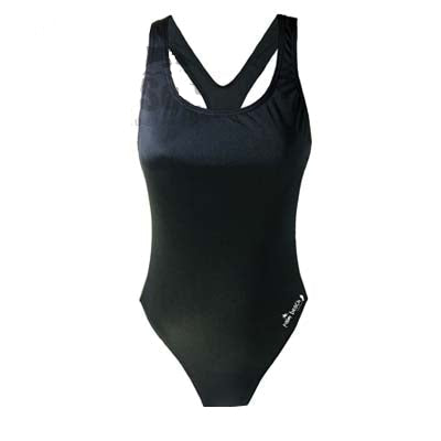 Girls Blue Cross Back One Piece Swimsuit for Swimming and Watersports