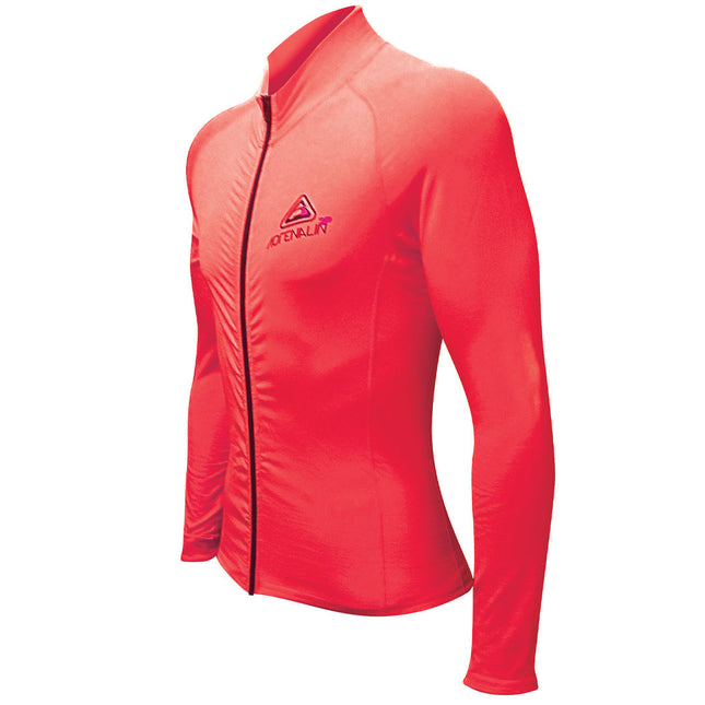 ADRENALIN Unisex Long Sleeve Zip Thermal Rash Guard Neoprene Watersports Surf Top Sun Protection