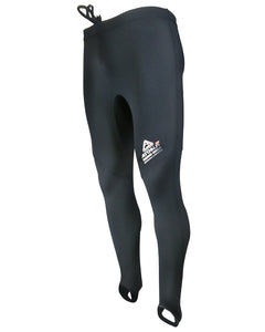 Adrenalin Thermal Wetsuit Pants High Waist - Unisex Black product image showing wetsuit view 1