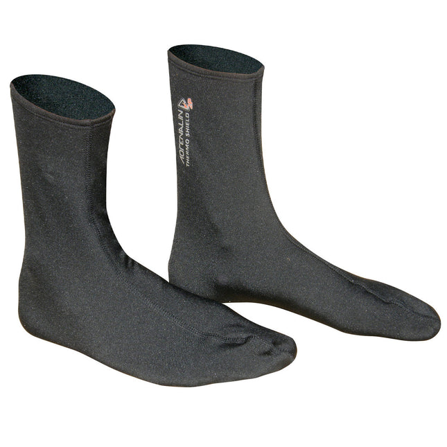 ADRENALIN Unisex 2P Thermo Shield Neoprene Socks Black for Scuba Diving Surfing Water Sports Warmth