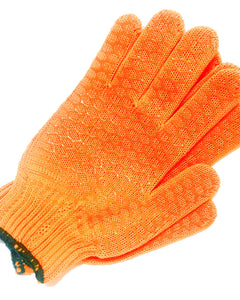 Adrenalin Knit Grip Work Gloves - High Visibility Safety Gloves product image showing work gloves view 1