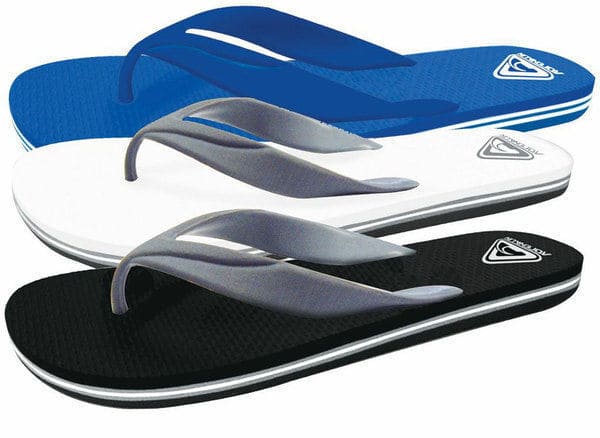 ADRENALIN - THONG RUBBER (38) 4 - 5 BLUE - BLACK - WHITE