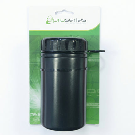 Pro Series Bicycle Tool Bottle/Can with Carry Ring - Black - Medium