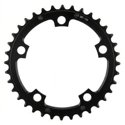 Pro Series 36T 110 BCD Bicycle Chainring - 9/10-Speed - Silver