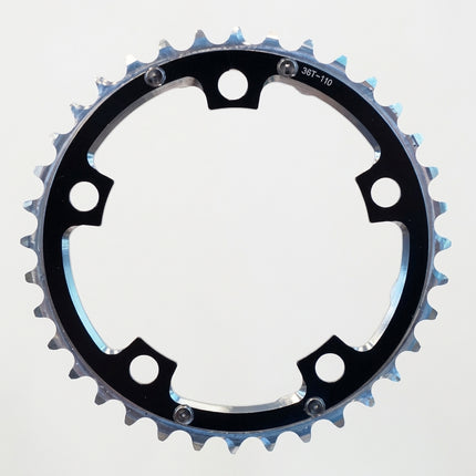 Pro Series 36T 110 BCD Bicycle Chainring - 9/10-Speed - Black