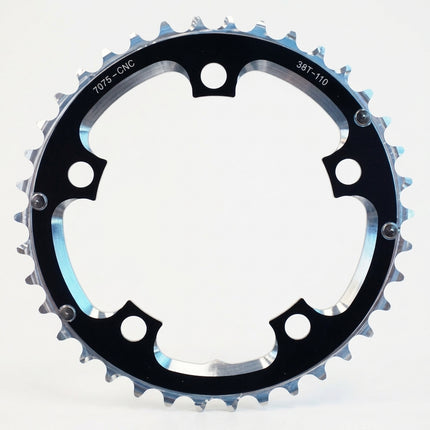 Pro Series 38T 110 BCD Bicycle Chainring - 9/10-Speed - Black