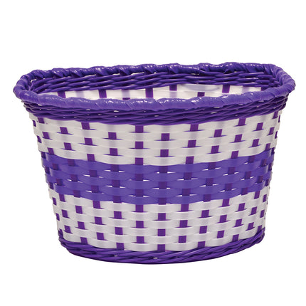 Oxford Junior Bicycle Basket - Lilac