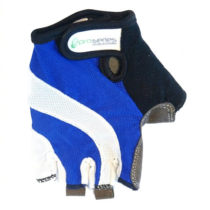 Pro Series Gel Cycling Gloves - Blue - XS