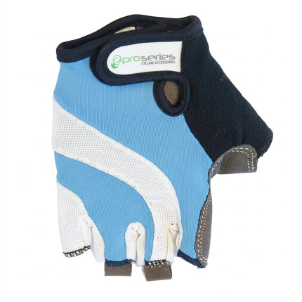 Pro Series Gel Cycling Gloves - Light Blue - XXL