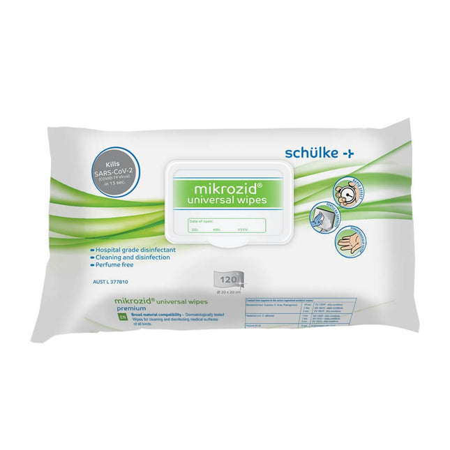 Mikrozid Universal Surface Wipes [120] [20Cm]