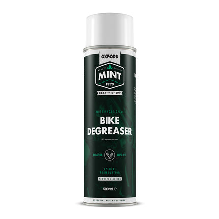 Oxford Bicycle BIKE DEGREASER - Oxford Mint Bike Degreaser 500ml, effective at dissolving and washing away grease and oily residues that have built up over time