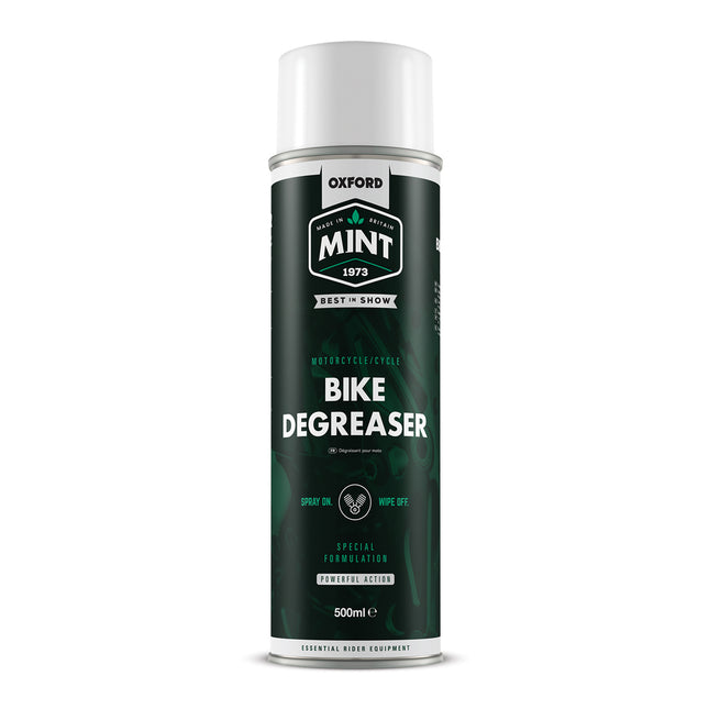 Oxford Bicycle BIKE DEGREASER - Oxford Mint Bike Degreaser 500ml, effective at dissolving and washing away grease and oily residues that have built up over time