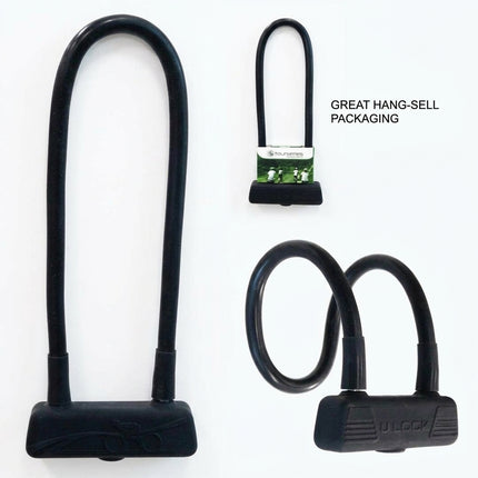 Tour Series U- lock, Silicone memory U lock 15 x 650mm